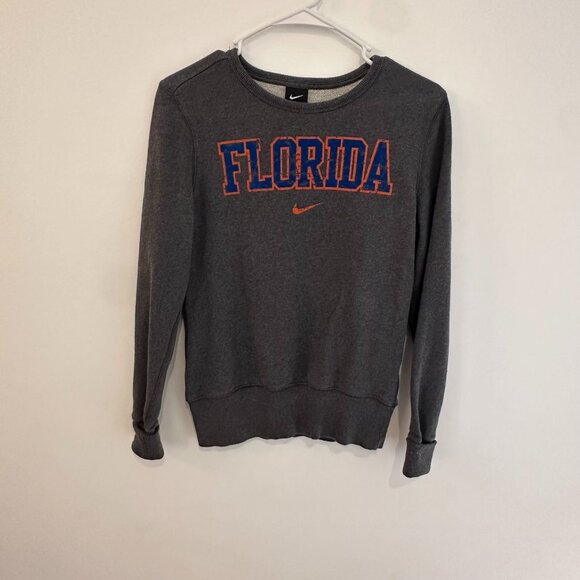 FLORIDA GATORS HEATHER GRAY CREWNECK SWEATSHIRT SIZE M WOMENS - Picture 3 of 4
